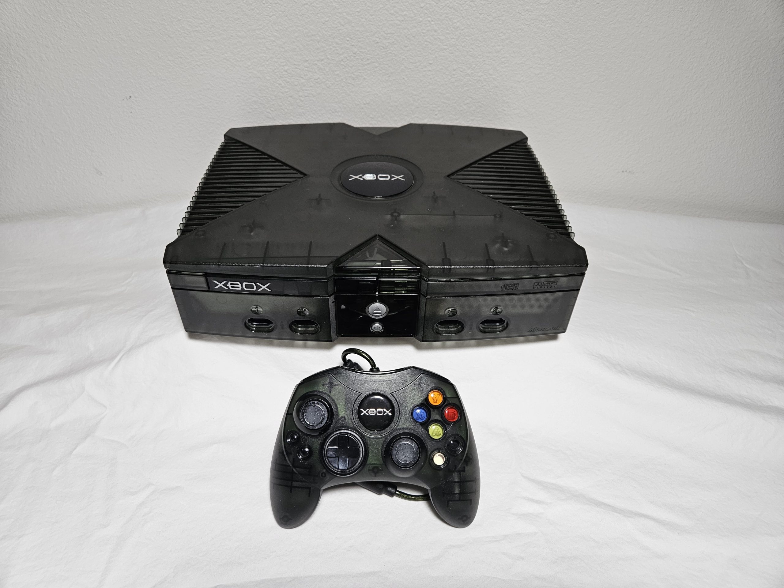 Modded Special Edition Japan Skeleton Original Xbox With Loaded 2TB Hard Drive