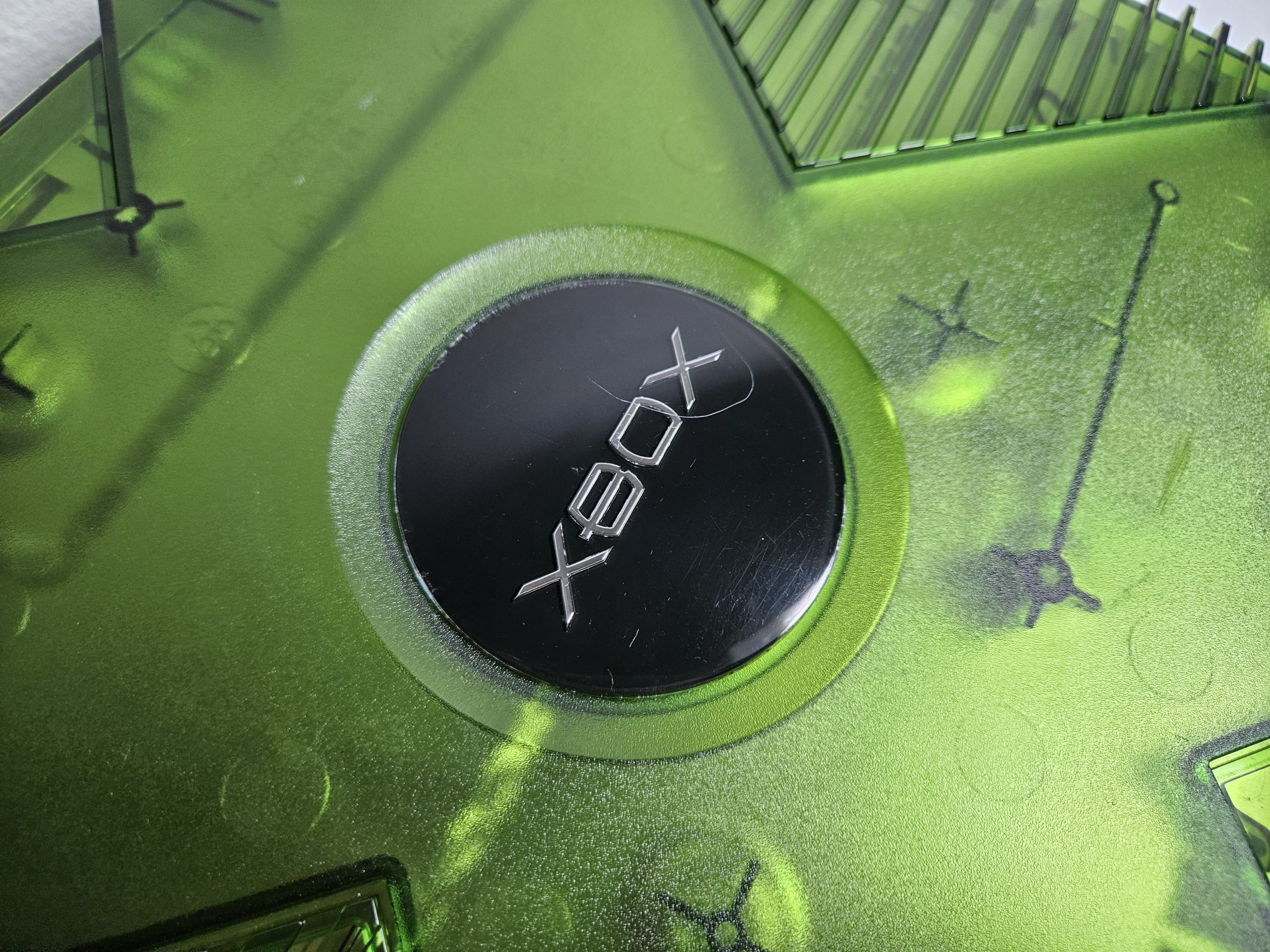 Scratched OG Xbox Halo Jewel