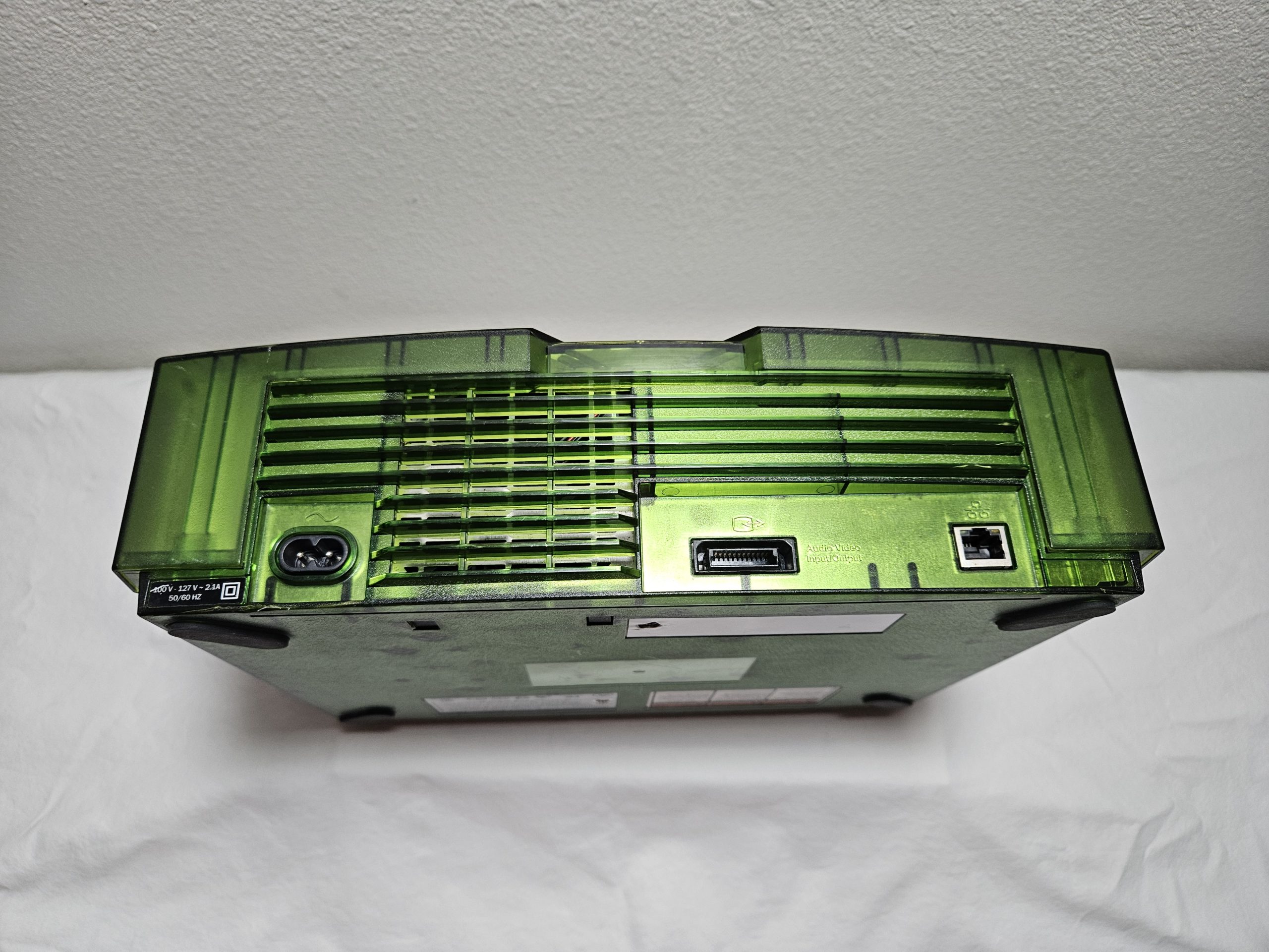 Back of Halo OG Xbox