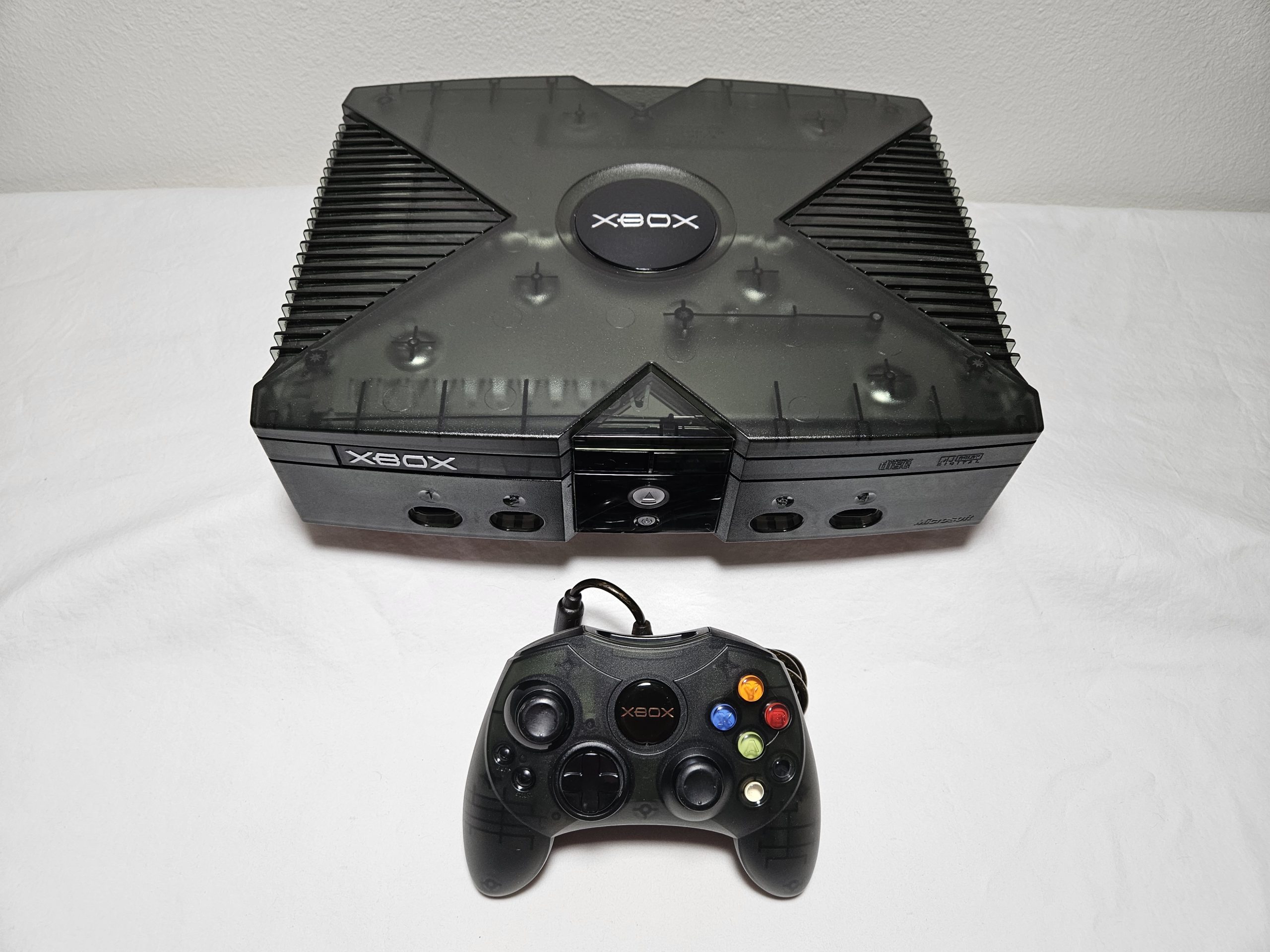 Modded Special Edition Japan Skeleton Original Xbox With Loaded 2TB Hard Drive