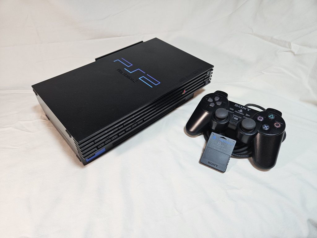 Front Of Modded PS2 With 2 TB Hard Drive