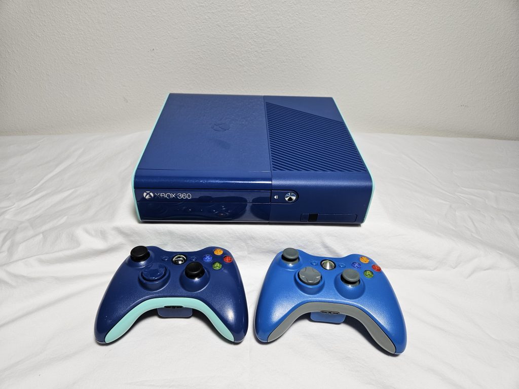 Limited Edition Blue Xbox 360 E With ‘Bad Update’