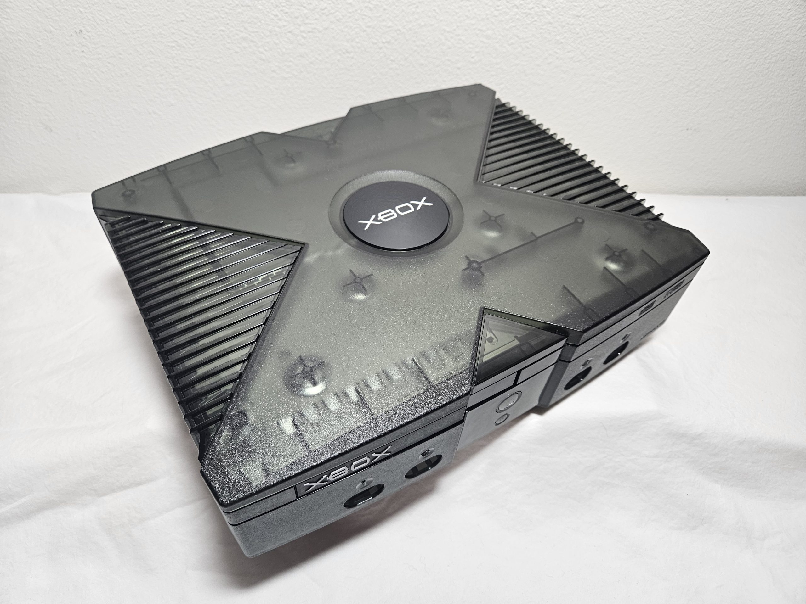 Transparent Dark Crystal OG Xbox Console