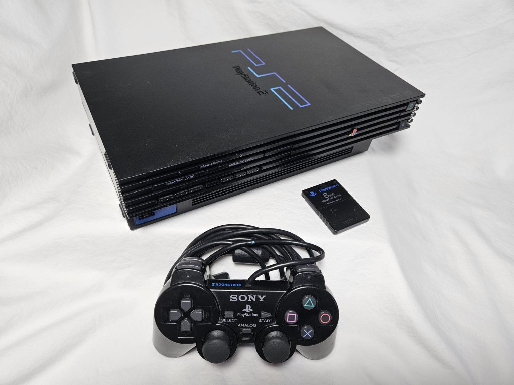 Modded PS2 Console With Loaded 2 TB Hard Drive