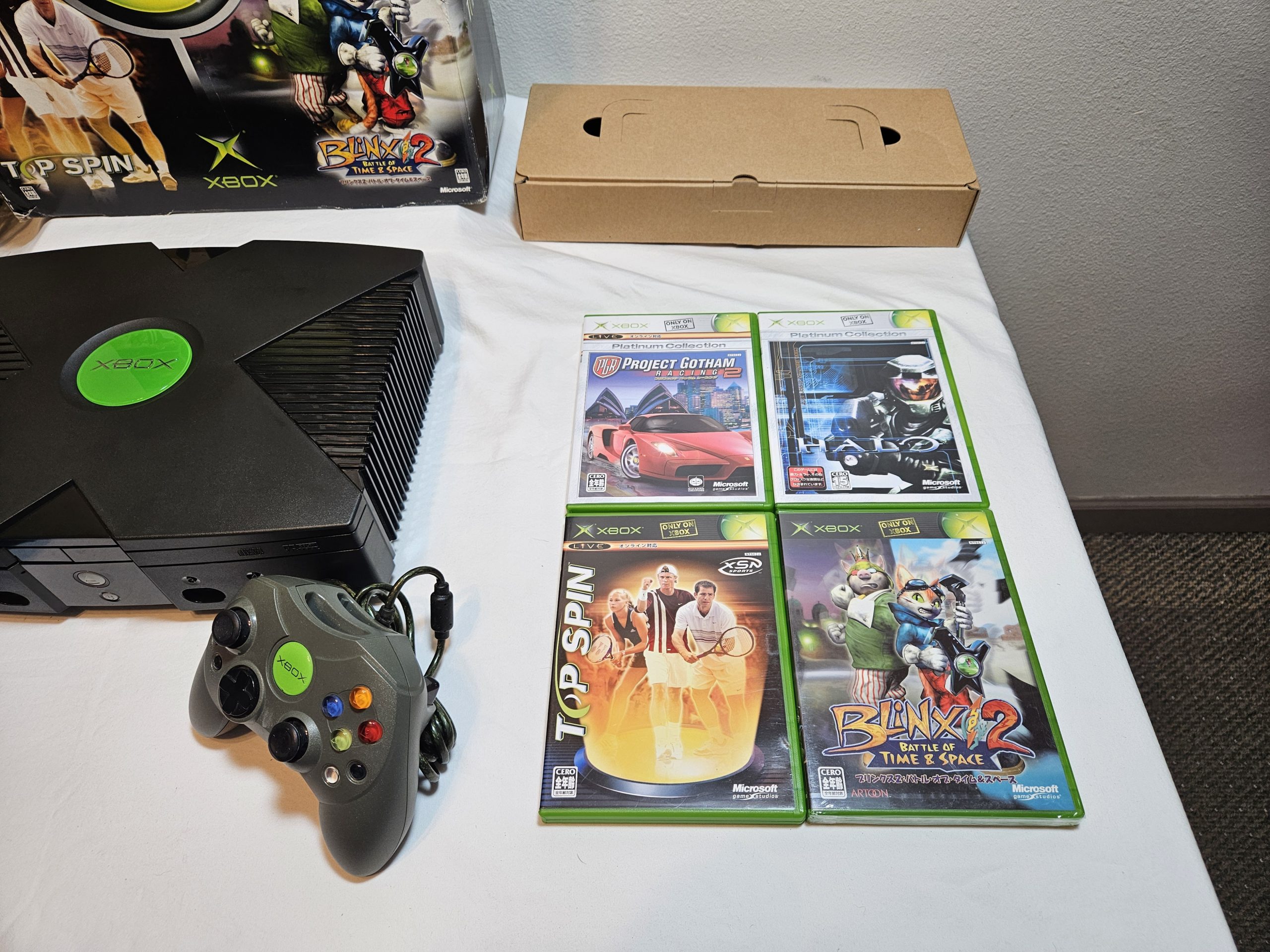 4 Japan Version OG Xbox discs
