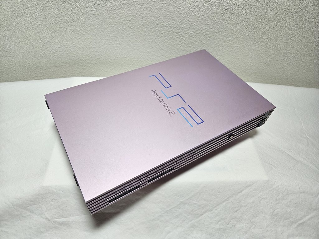 Modded Special Edition Sakura Pink PS2 With Loaded 2TB Hard Drive