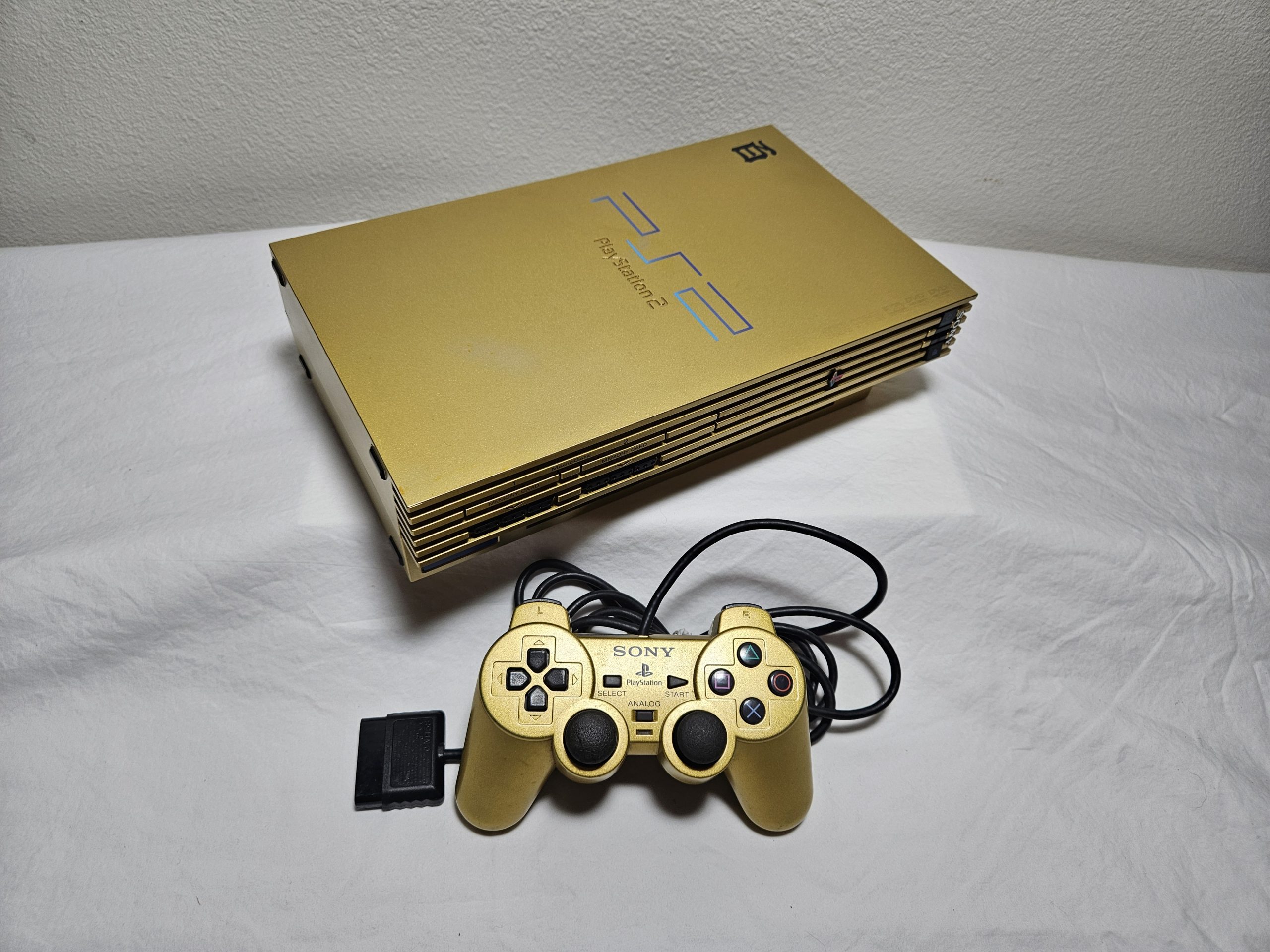 Modded Special Edition Z Gundam Hyaku-Shiki Gold PS2 With Loaded 2TB Hard Drive